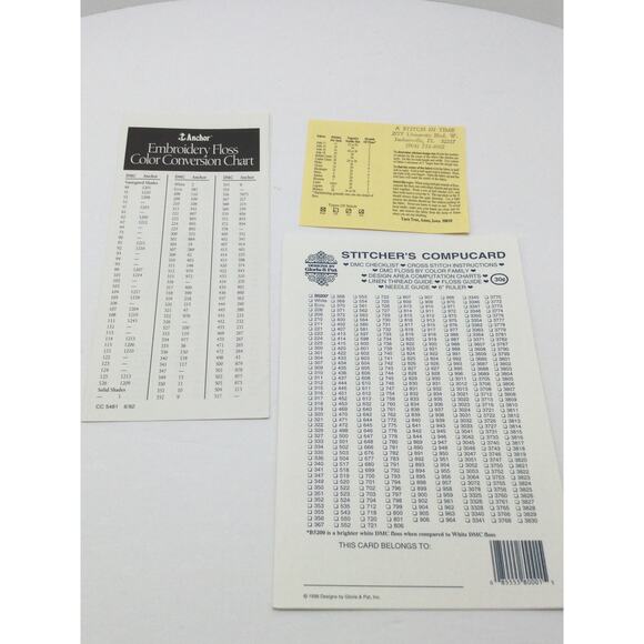 Vintage Cross stitch patterns variety lot - Picture 13 of 13